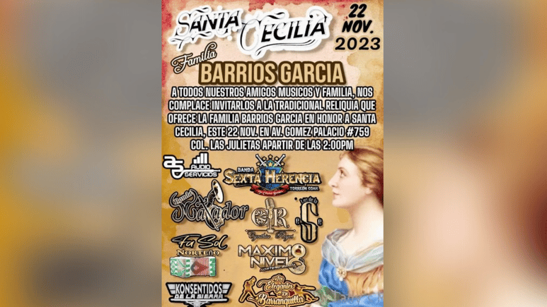 Invitan a músicos laguneros a honrar a Santa Cecilia