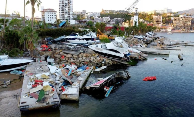 Las fuertes precipitaciones provocaron el daño de hasta 270 mil viviendas. (Foto: Diego Prado / EL UNIVERSAL)