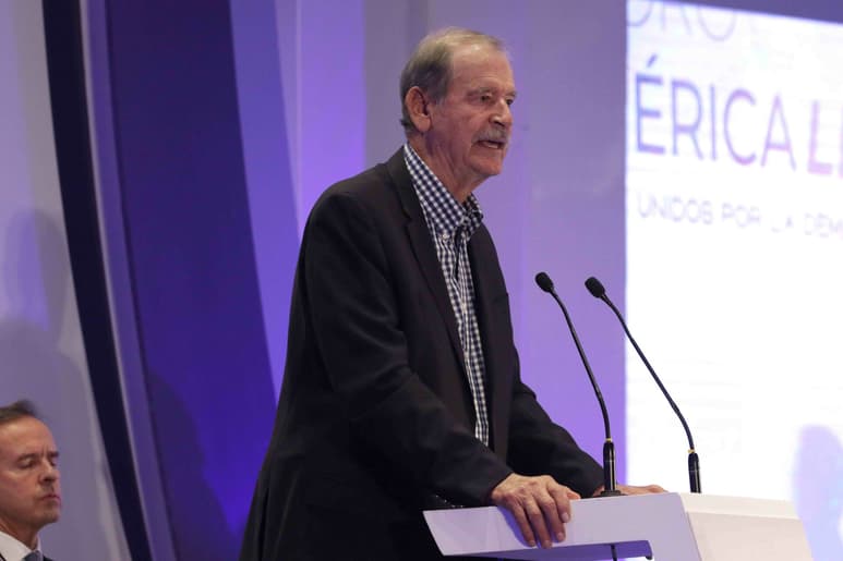 Vicente Fox, expresidente de México. (ARCHIVO)