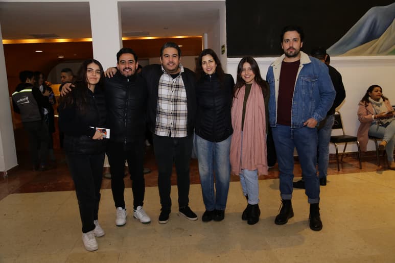Isabel, Sergio, Pepe, Sofía, Ale y Carlos (EL SIGLO DE TORREÓN/ENRIQUE CASTRUITA)