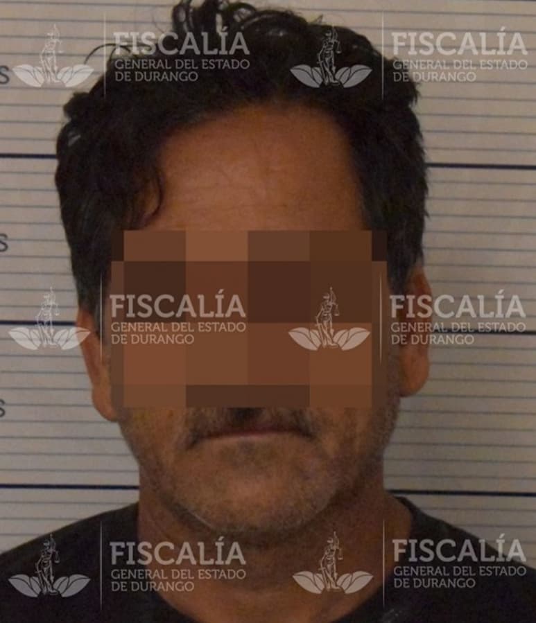 El hombre se encuentra internado en el Cereso número 1 de la ciudad de Durango.