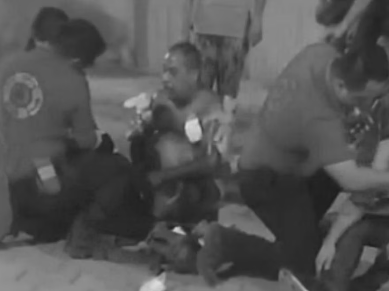 En el lugar, también quedó lesionado uno de sus trabajadores, el cual ya es atendido en el centro de salud regional. (EL UNIVERSAL)