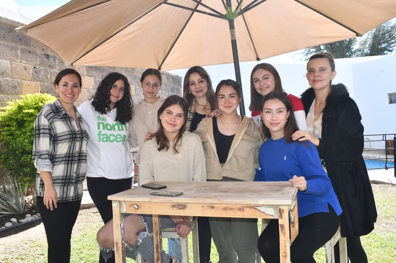 Mónica, Zambra, Georgia, Sara, Sandra, Miranda, Regina, Camila y Elena (EL SIGLO DE TORREÓN/FERNANDO COMPEÁN)