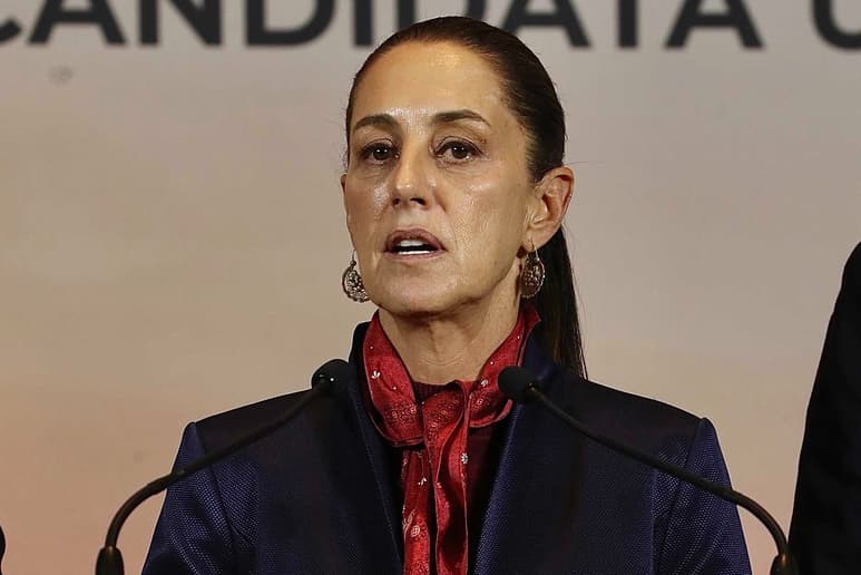 López Obrador confirmó que la virtual candidata presidencial de Morena, Claudia Sheinbaum, visitó Palacio Nacional este martes.