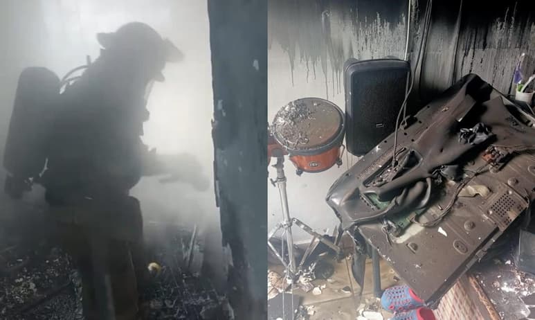 Se descartó que el fuego pudiera reavivarse. (EL SIGLO DE TORREÓN)