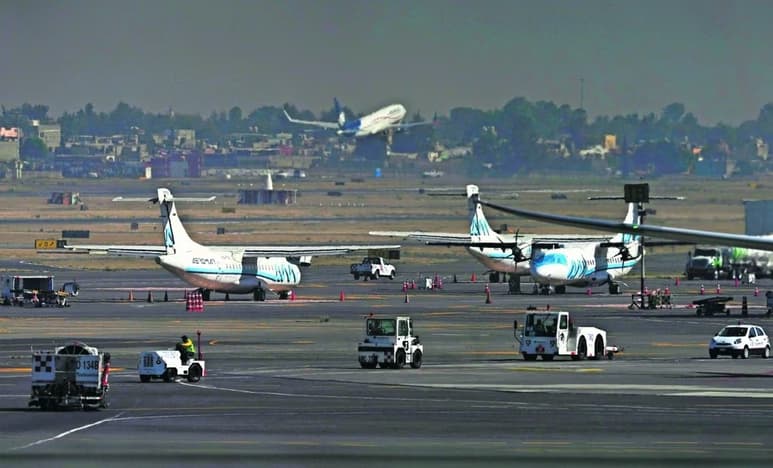 Las reparaciones de la terminal aérea corrieron a cargo de la empresa 'Laboratorio de Ingeniería S. A. de C. V.'. (EL UNIVERSAL)