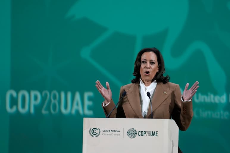La vicepresidente estuvo 24 horas en los Emiratos. (ARCHIVO)