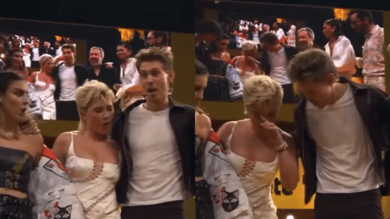 VIDEO: Florence Pugh es golpeada en la cara durante la presentación de Dune: Parte 2