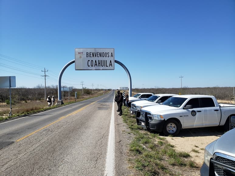 Uno de los puntos de seguridad podría estar en la entrada de Monterrey a Saltillo.