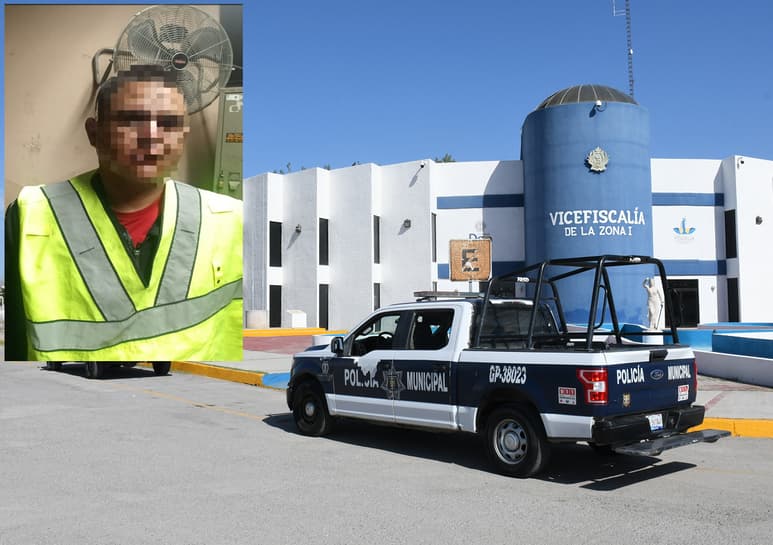De inmediato se inició una persecución a pie donde los agentes lograron darle alcance en la calle Patoni, afuera de la Plaza Comercial Morelos. (EL SIGLO DE TORREÓN)