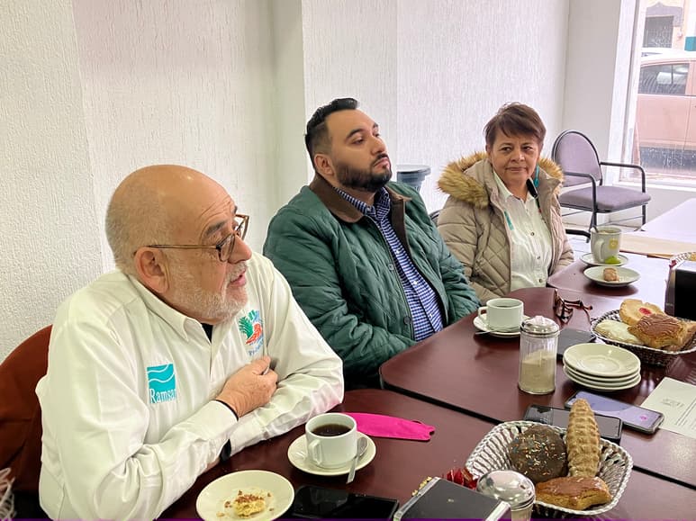 Francisco Valdés, integrante de ProdeNazas, informó que los beneficios para la comunidad son considerables al contar con esta nueva área protegida. (EL SIGLO DE TORREÓN)