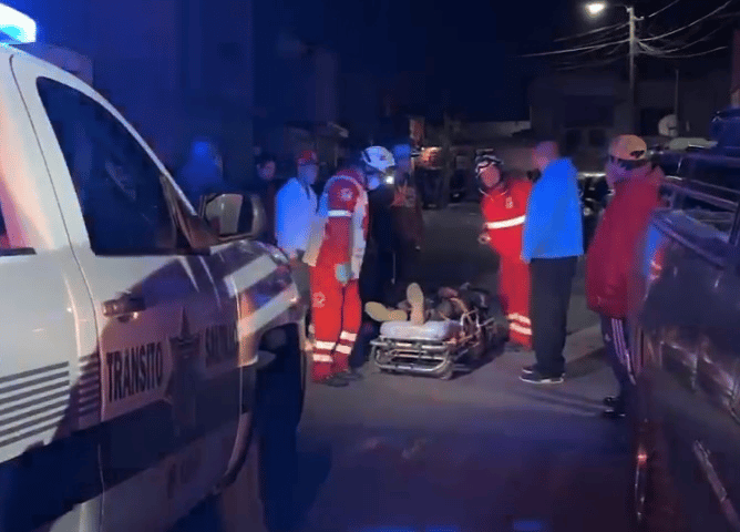 En Saltillo, un joven fue arrollado por un vehículo que pidió por aplicación para su respectivo traslado.