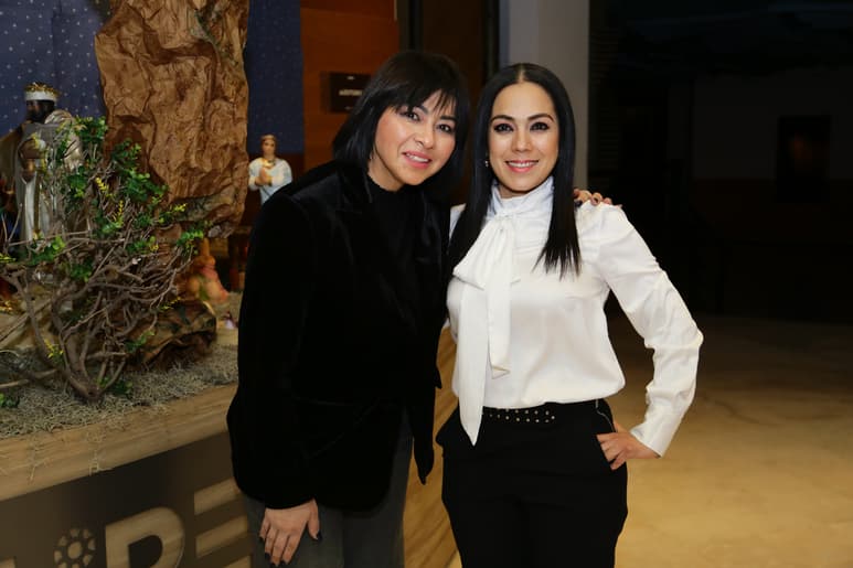 Patricia Bollain y Margarita Alvarado.