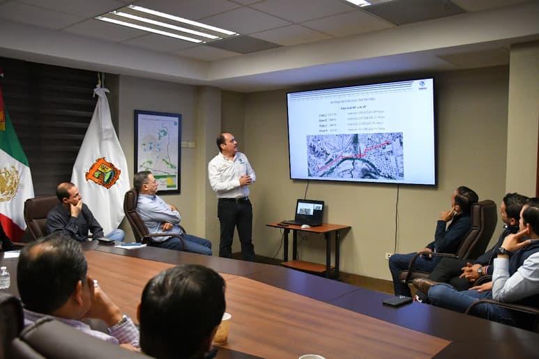 Desarrollo Económico de Piedras Negras revisa los proyectos de obras con recursos del Impuesto Sobre Nómina para el 2025.
