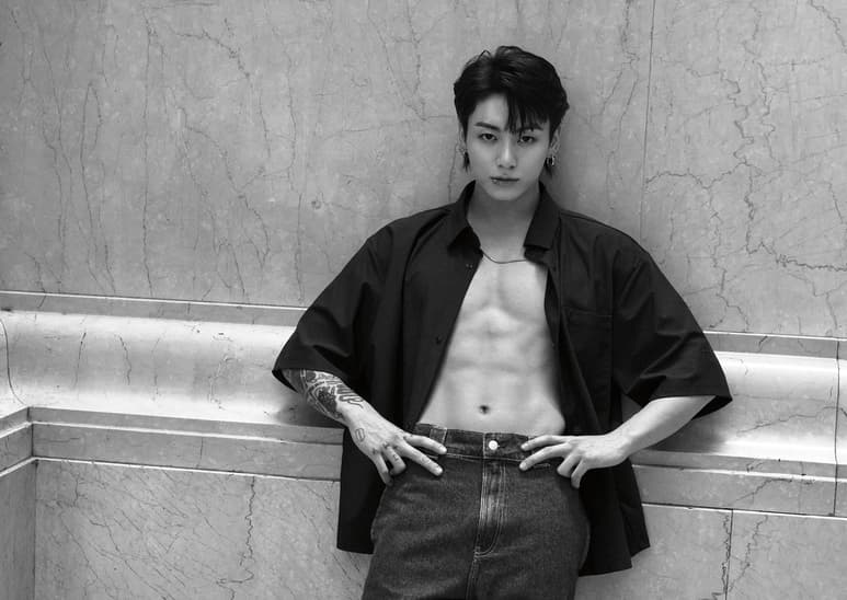 Jungkook para Calvin Klein.