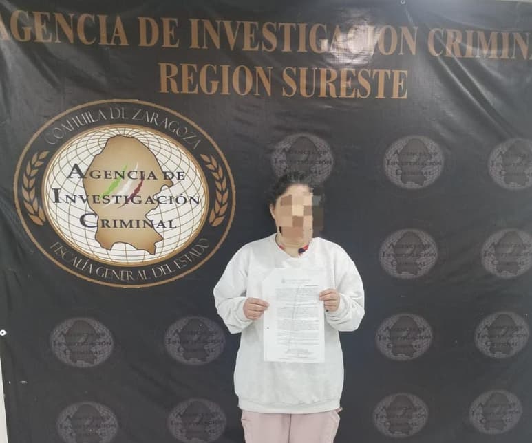 Mujer arrestada. (EL SIGLO DE TORREÓN)