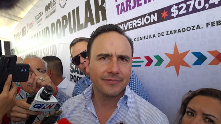 Manolo Jiménez Salinas, Gobernador del Estado de Coahuila. (RENÉ ARELLANO)