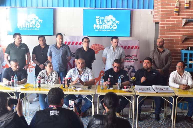 Bares lanzan campaña preventiva para que se evite el consumo de drogas. (FABIOLA P. CANEDO)