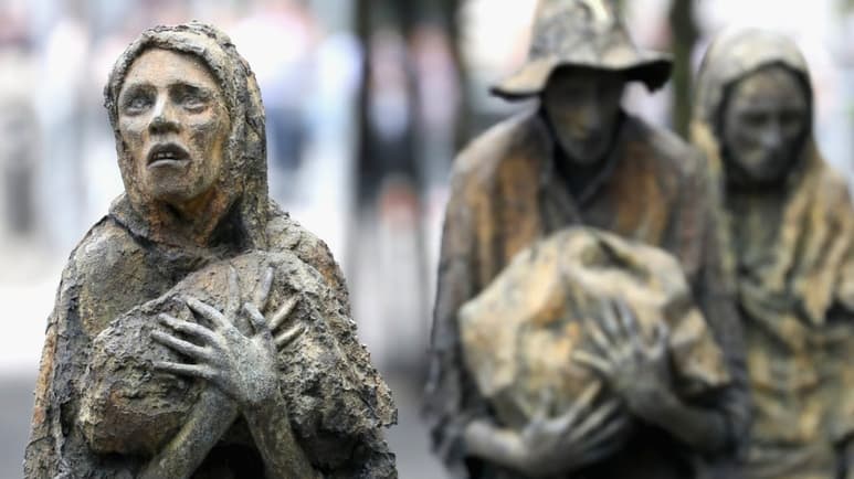 Reconstruyen cómo se propagó por EEUU el hongo que causó la Gran Hambruna de Irlanda