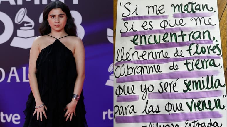 La cantante mexicana, Silvana Estrada, contó a través de un video compartido en su canal de YouTube la historia detrás de la canción Si Me Matan, tema que se convirtió en un himno de la lucha de las mujeres por defender sus derechos y principalmente una manera de visibilizar las injusticias cometidas en casos de feminicidios.