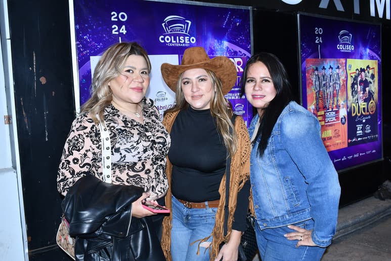 Karla Cervantes, Sara Villareal e Itzel Zermeño (EL SIGLO DE TORREÓN/ FERNANDO COMPEÁN)