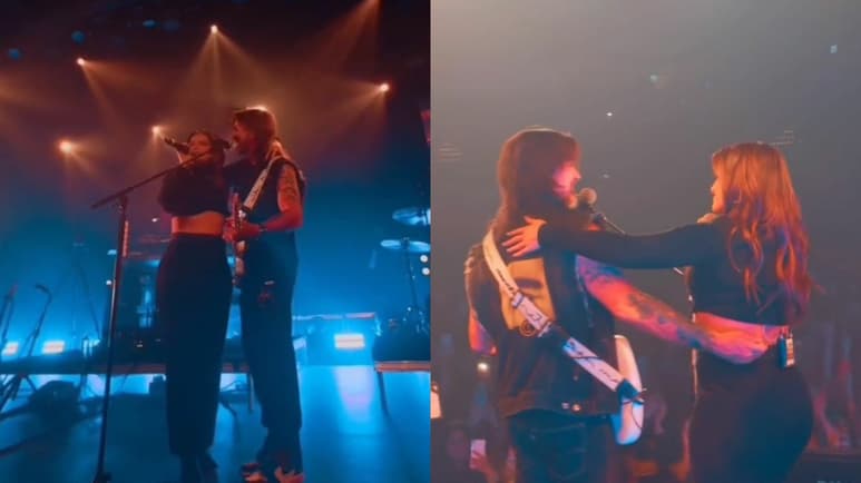 El colombiano Juanes y la canadiense Nelly Furtado sorprendieron a sus seguidores luego de cantar el icónico tema de principios de los años 2000, Fotografía.