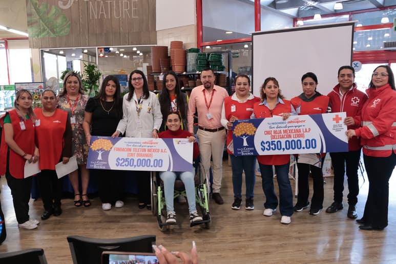 Se benefician asociaciones con el programa de Redondeo de Tiendas Alsuper.