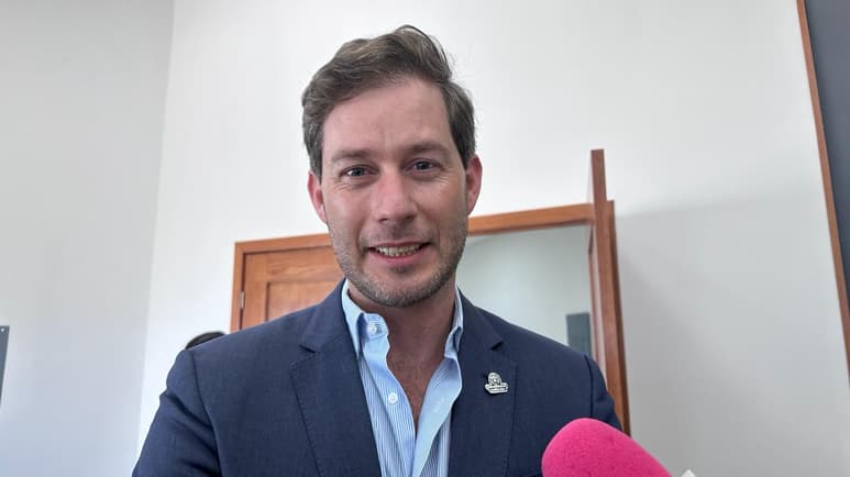 El rector de la universidad, Esteban Garza Fishburn. (ARCHIVO)
