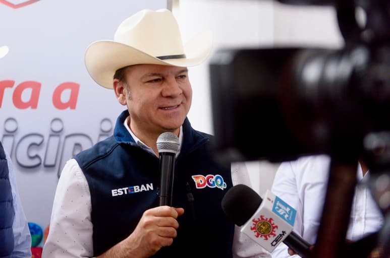 El gobernador de Durango, Esteban Villegas Villarreal. (DIANA GONZÁLEZ)