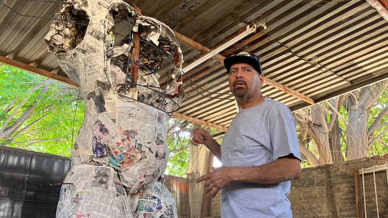 José Luis Valadez Rodríguez alias el “Kiko”, uno de los realizadores del Chamuco.