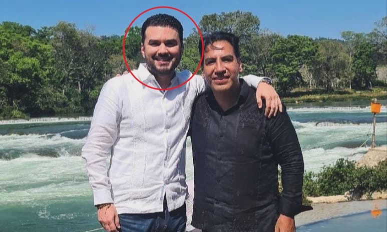 El diputado federal Juan Pablo Montes de Oca y Eduardo Ramírez. (TWITTER)
