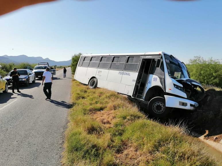 No se reportaron personas lesionadas tras el accidente.