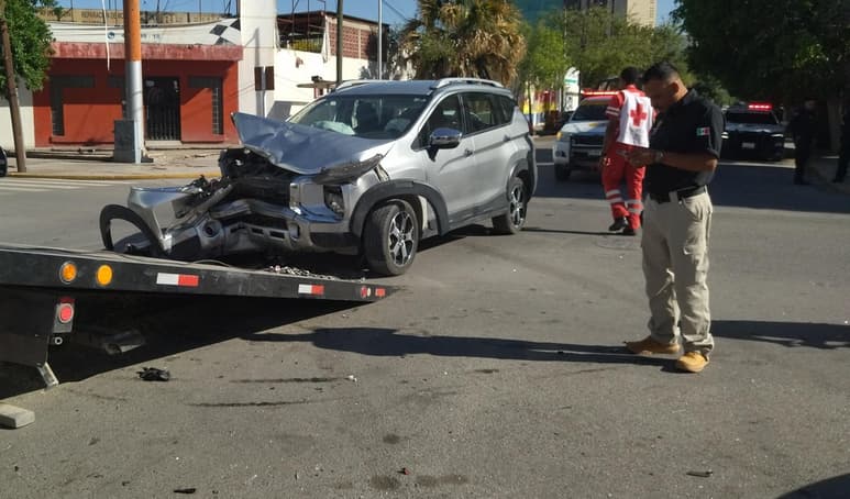 Fue necesaria la intervención de la Cruz Roja, pues requirieron valoración tres personas.