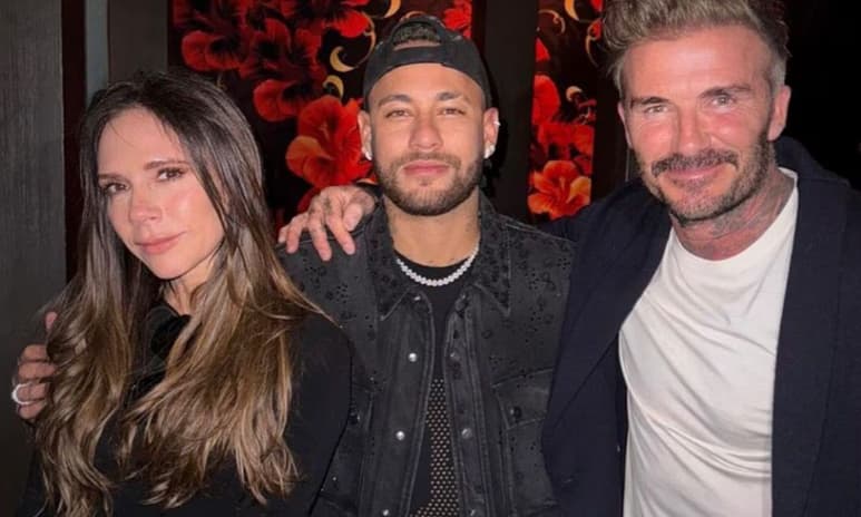 Neymar Jr. y David Beckham cenaron juntos en Miami; ¿reunión con Messi?