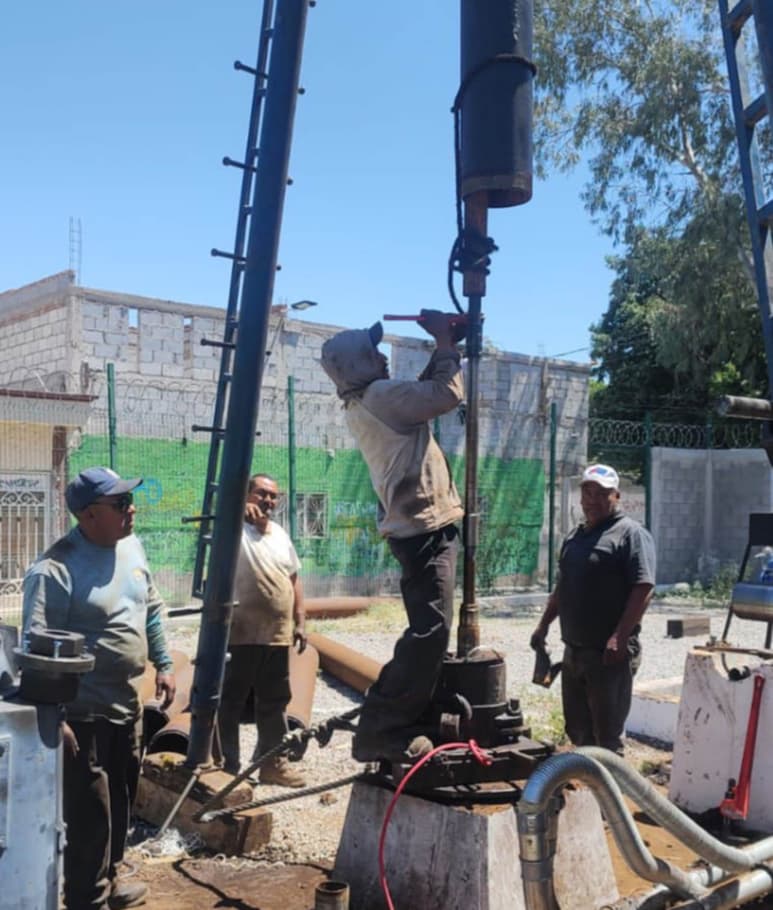 Se restableció el suministro de agua en distintas colonias de GP.