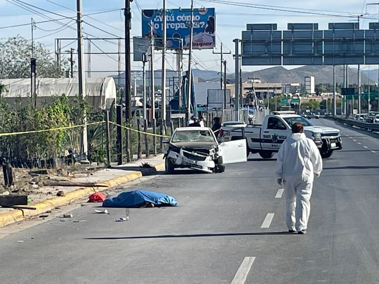 Conductor en estado de ebriedad mata a peatón en Saltillo