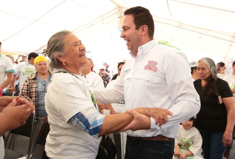 El candidato a alcalde de Saltillo, Javier Díaz González. (PENÉLOPE CUETO)