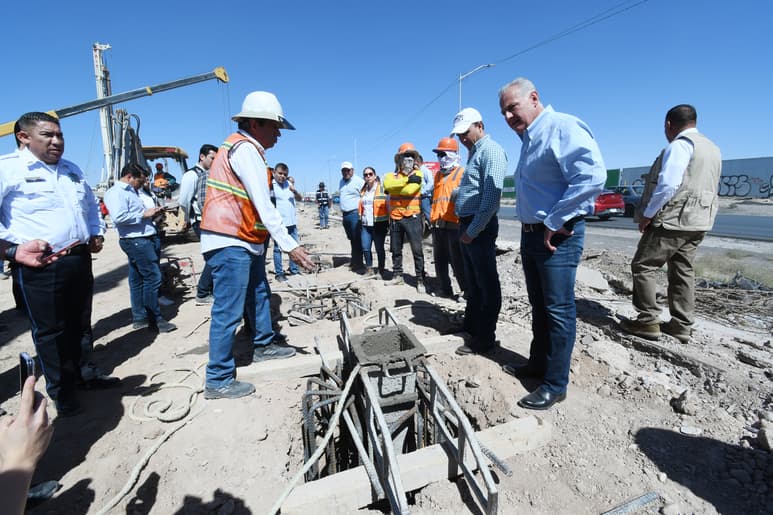 Los trabajos se encuentran a un 30 por ciento y este progreso corresponde a los tiempos establecidos en el contrato con la empresa.