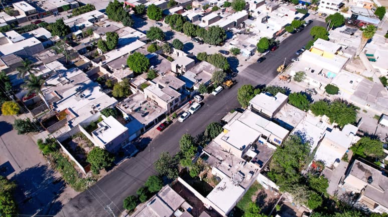 Avanza pavimentación en la colonia 5 de Mayo y Ampliación Las Palmas de Lerdo