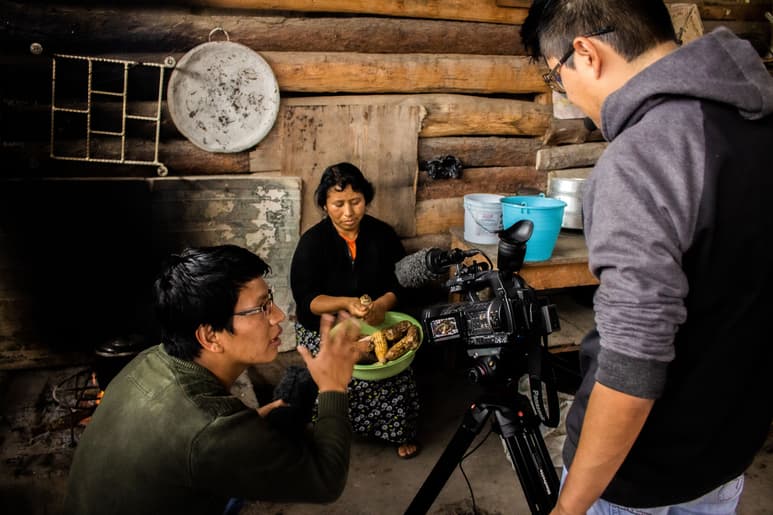 Filmación de Mamá. (CORTESÍA, XUN SERO)