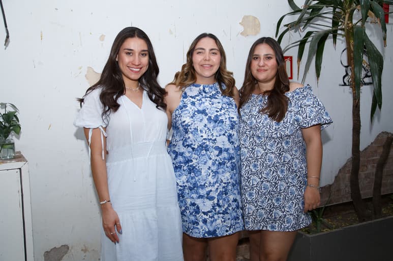 Sheccid Márquez, Regina Díaz y Rebeca Solorzano.