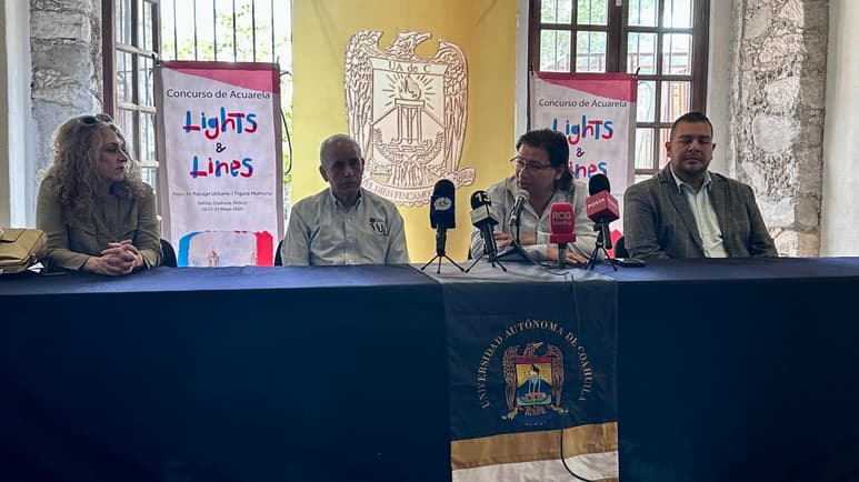 UAdeC será sede del del concurso de acuarela 'Lights and Lines' Plein Air Paisaje Urbano y Figura Humana
