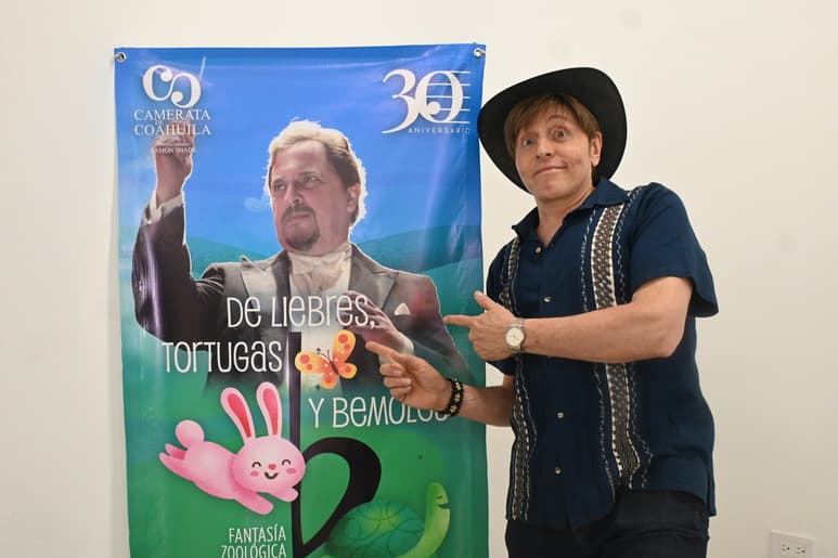 El actor expresa una gran pasión por la música y el teatro infantil (RAMÓN SOTOMAYOR)