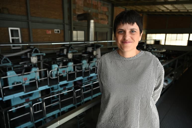La arquitecta Alejandra de la Mora Maurer, gerente senior de Espacio Cultura Infonavit. (VERÓNICA RIVERA)