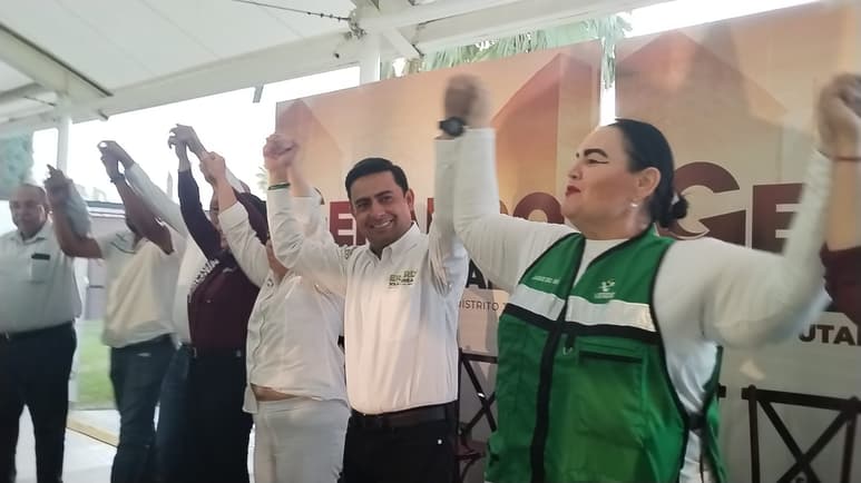Gerardo Villarreal Solís, candidato a diputado federal por distrito 03. (DIANA GONZÁLEZ)