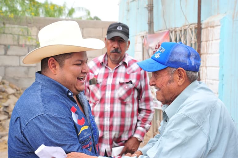 Daniel Santoyo, candidato por la Coalición PAN PRI PRD, Fuerza y Corazón por México. (DIANA GONZÁLEZ)