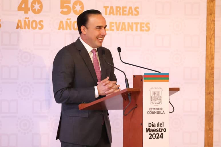 Manolo Jiménez Salinas, gobernador de Coahuila. (RENÉ ARELLANO)