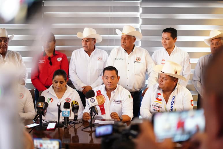 CNC Nacional apoya a Cristian Mijares y Daniel Santoyo; acuerdan agenda para devolver al campo programas
