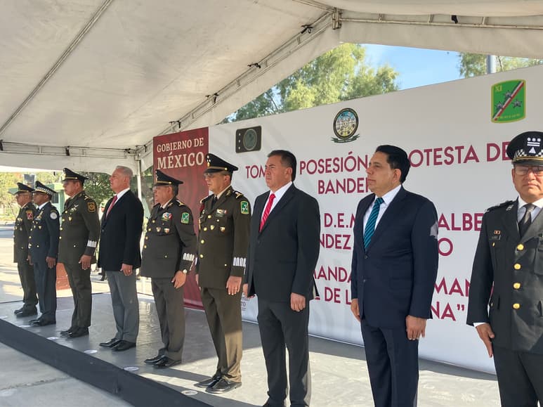 Acto protocolario de la toma de posesión del Mando Especial. 