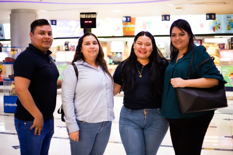 Daniel Arreola, Karen Escobedo, Reyna Castañeda y Erika Zamora (EL SIGLO DE TORREÓN / ENRIQUE CASTRUITA)